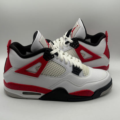 (USED) Jordan 4 Red Cement Size 10.5