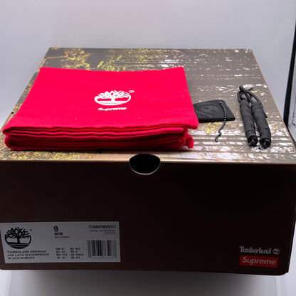 (USED) Timberland 6" Boot Supreme Black Size 9