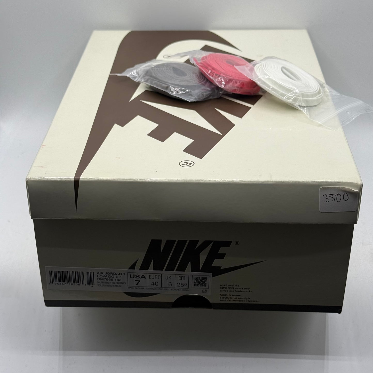 (Used) Jordan 1 Low Travis Scott Reverse Mocha Size 7