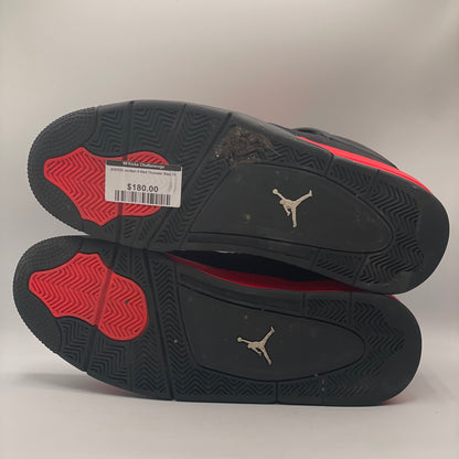 (USED) Jordan 4 Red Thunder Size 13