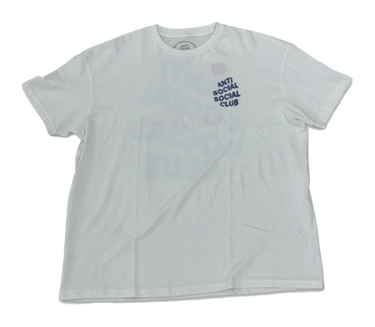 Anti Social Club Maniac T-Shirt (White)