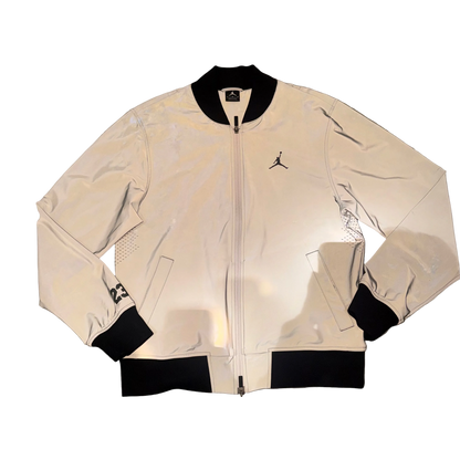 Nike Air Jordan Reflective Bomber Jacket Size Large