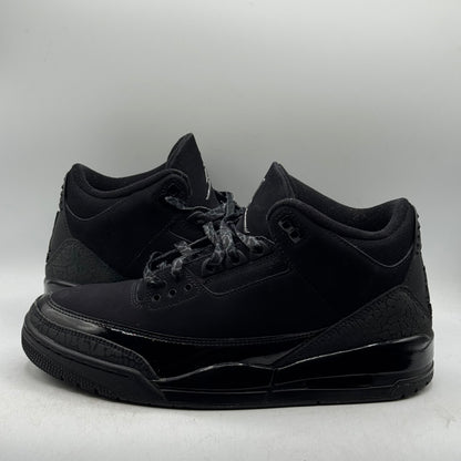 (USED Rep Box) Jordan 3 Black Cat Size 9