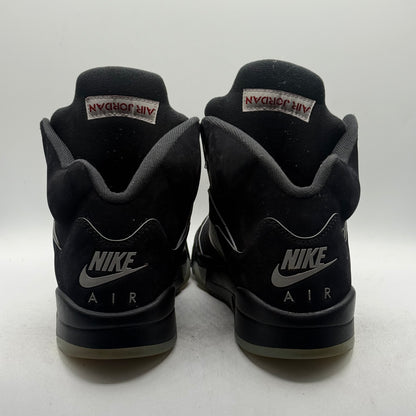 (Used No Box) Jordan 5 Reimagined Black Metallic Size 8.5