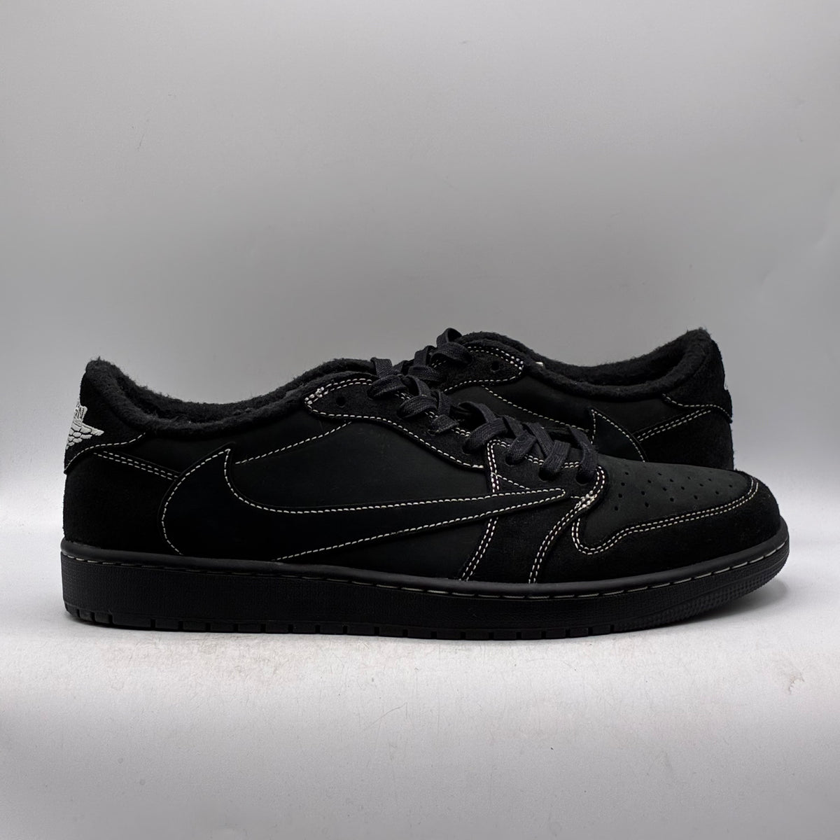 (USED) Jordan 1 Low Travis Scott Black Phantom Size 13