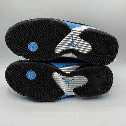 (USED) Jordan 14 Black University Blue Size 11