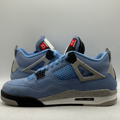 (USED) Jordan 4 University Blue Size 10.5