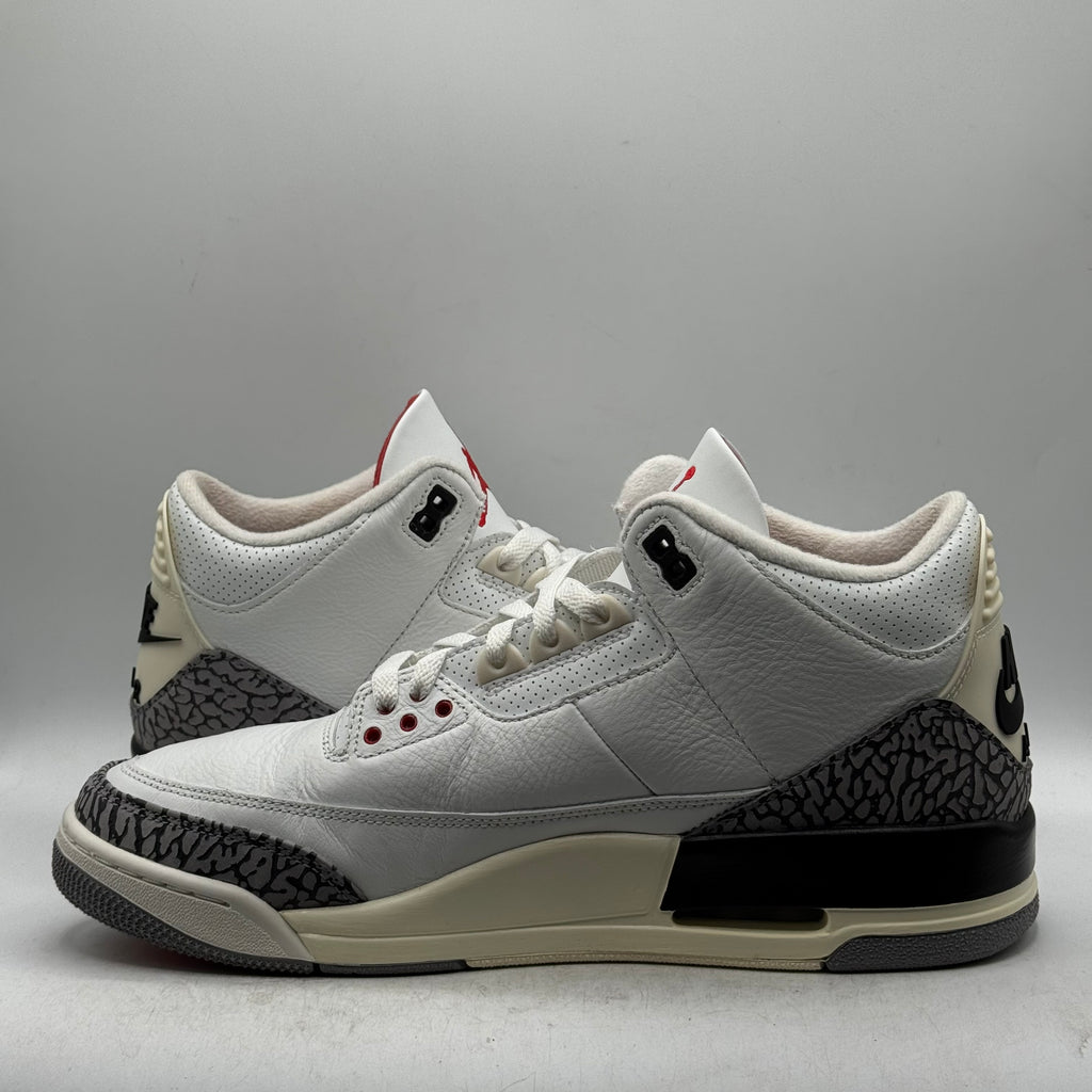 (USED) Jordan 3 White Cement Reimagined Size 11