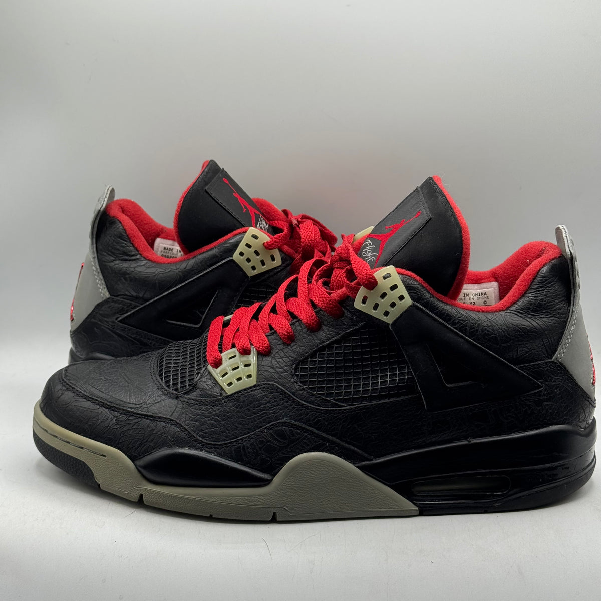 (USED) Jordan 4 Black Lazer (2005) Size 12