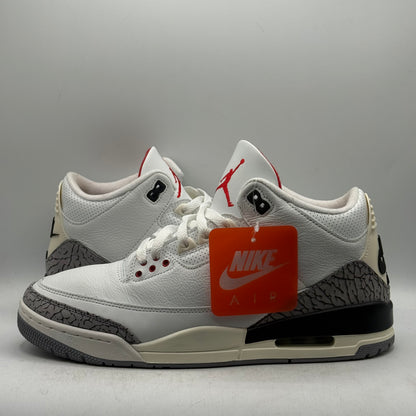 (Used No Box) Jordan 3 White Cement Reimagined Size 11
