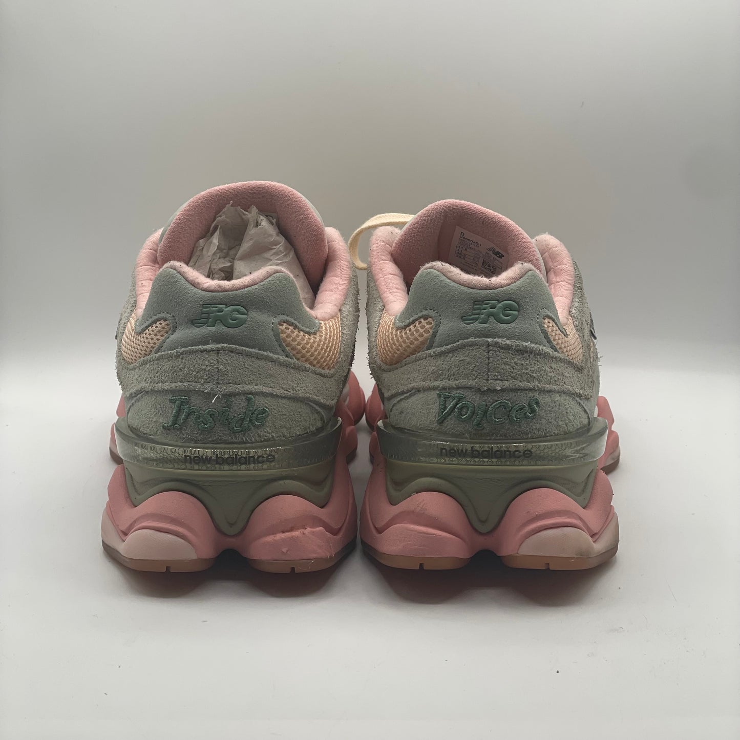 (USED) New Balance 9060 JFG Baby Shower Blue Size 11.5