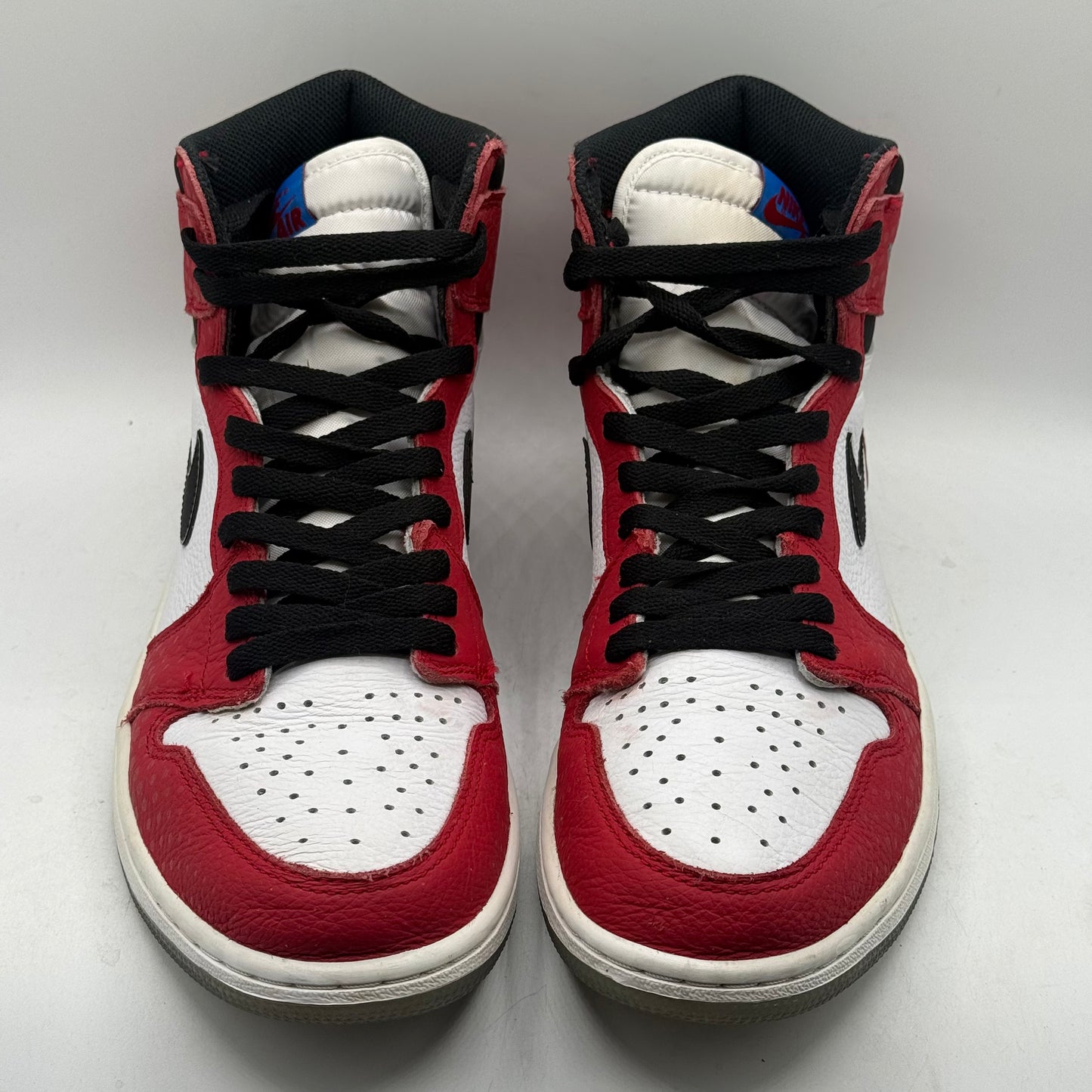 (Used) Jordan 1 High Spider-Man Origin Story Size 10
