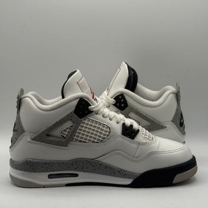 (Used) Jordan 4 White Cement (2025) Size 5.5Y