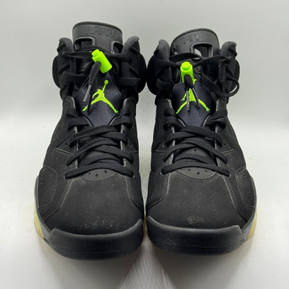(USED) NO BOX Jordan 6 Electric Green Size 11.5
