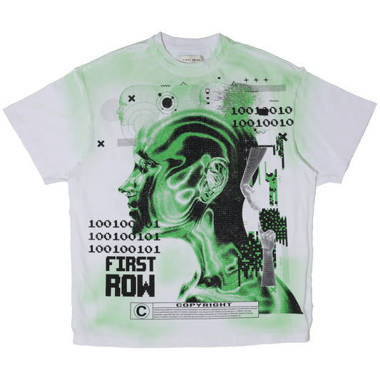First Row Intellectual Heavy T-Shirt (White)