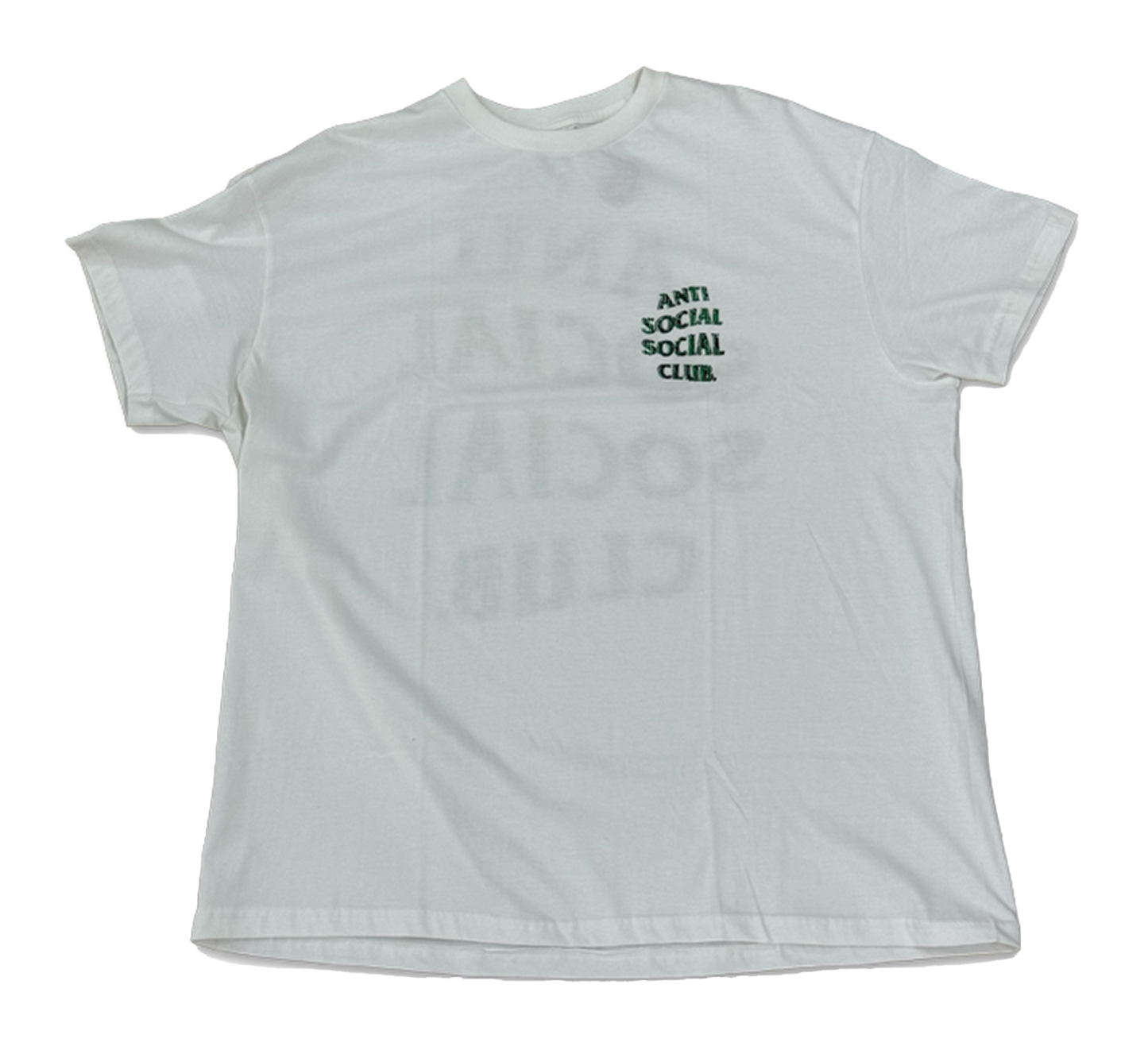 Anti Social Club Glitch T-Shirt (White)