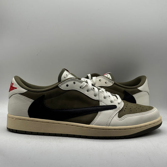 (Used) Jordan 1 Low Travis Scott Medium Olive Size 12