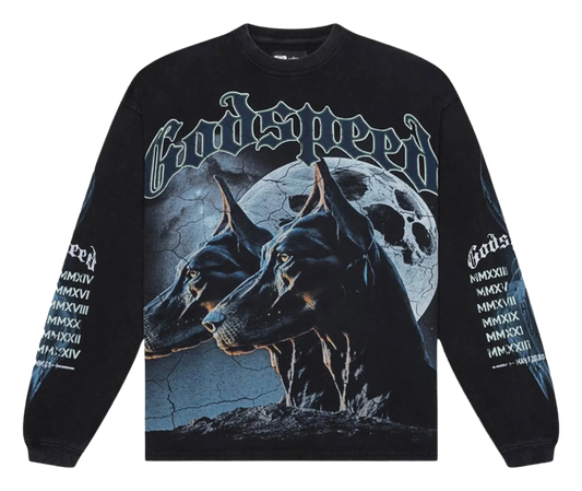 GodSpeed FTD L/S T-Shirt (Black Wash)