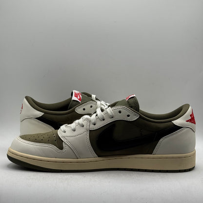 (Used) Jordan 1 Low Travis Scott Medium Olive Size 12