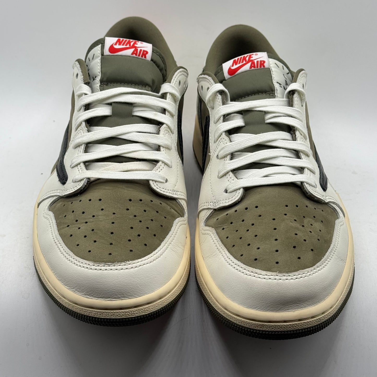 (Used) Jordan 1 Low Travis Scott Medium Olive Size 12