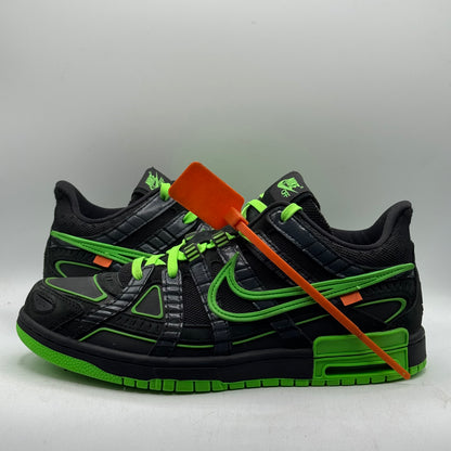 (USED NO BOX) Nike Air Rubber Dunk Off-White Green Strike Size 10