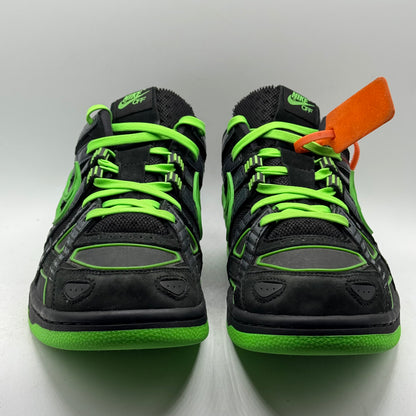 (USED NO BOX) Nike Air Rubber Dunk Off-White Green Strike Size 10