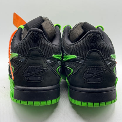 (USED NO BOX) Nike Air Rubber Dunk Off-White Green Strike Size 10