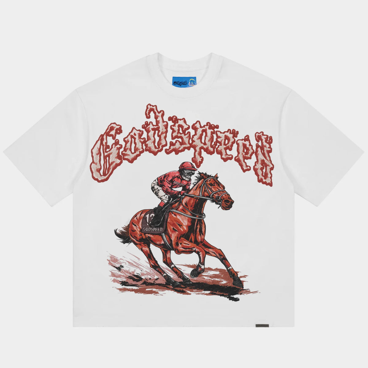 Godspeed Thoroughbred II T-Shirt (Snow)