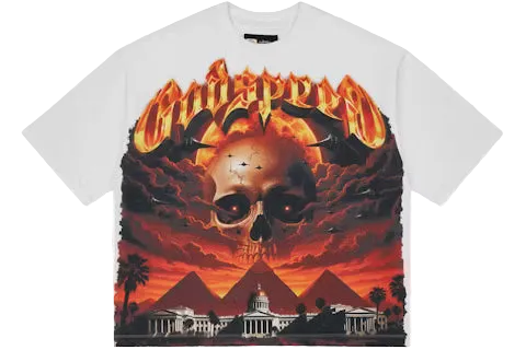 Godspeed Echoes of Empire T-Shirt White
