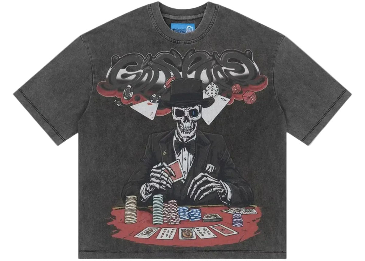 Godspeed High Stakes NG T-Shirt Washed Grey