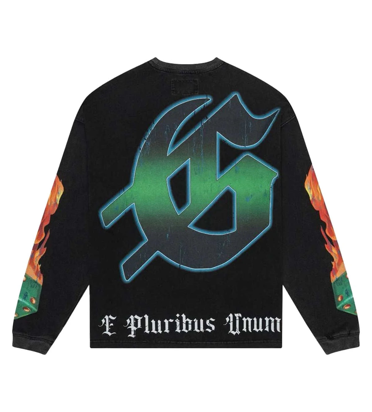 Godspeed Life's a Gamble L/S Thermal Tee Black Wash
