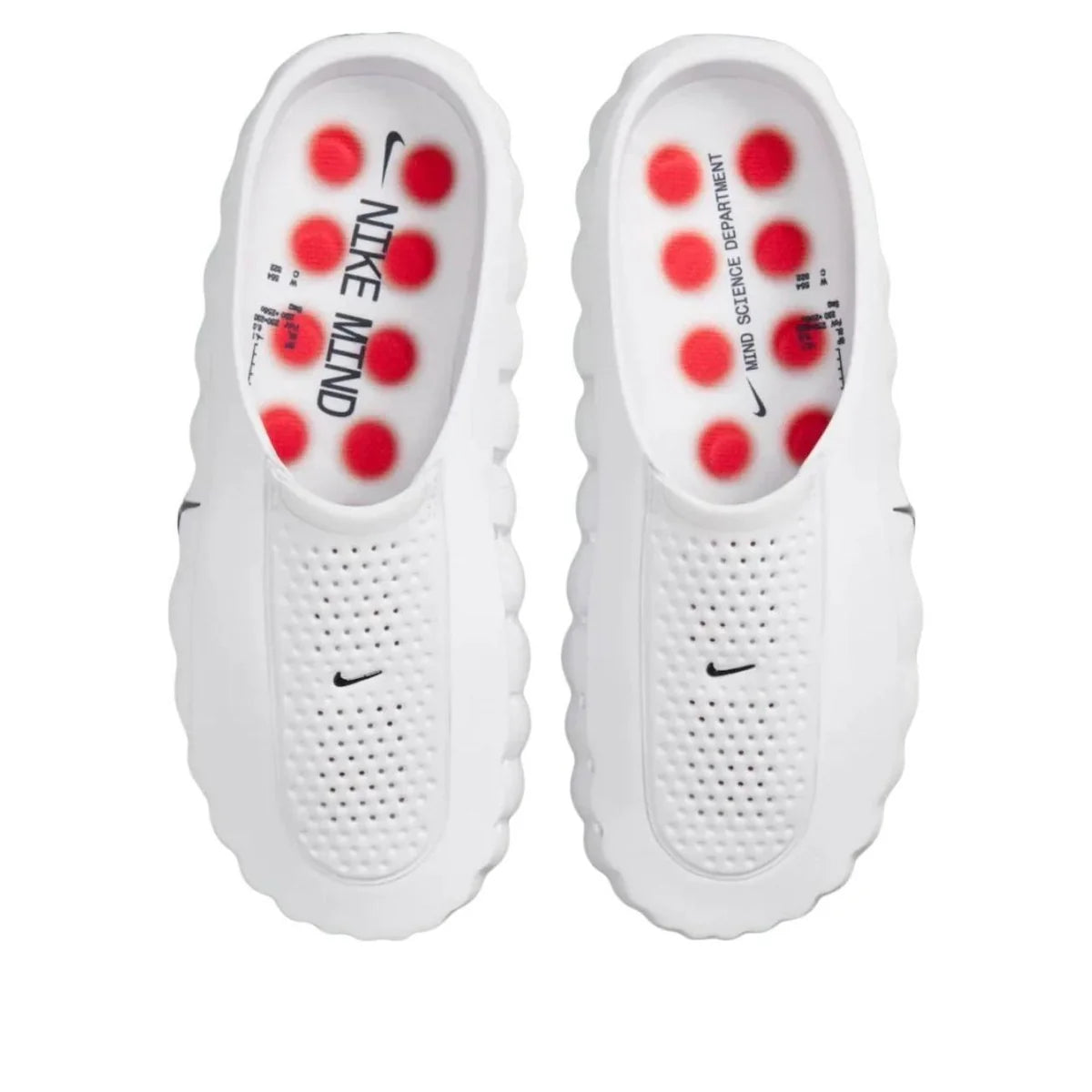 Nike Mind 001 Slide White Speed Red