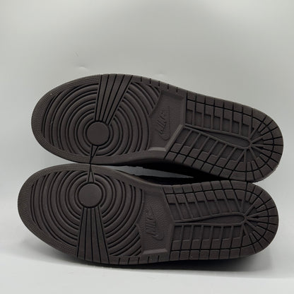 (USED) Jordan 1 Low Travis Scott Velvet Brown Size 11