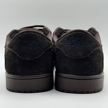 (USED) Jordan 1 Low Travis Scott Velvet Brown Size 11