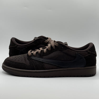 (USED) Jordan 1 Low Travis Scott Velvet Brown Size 11