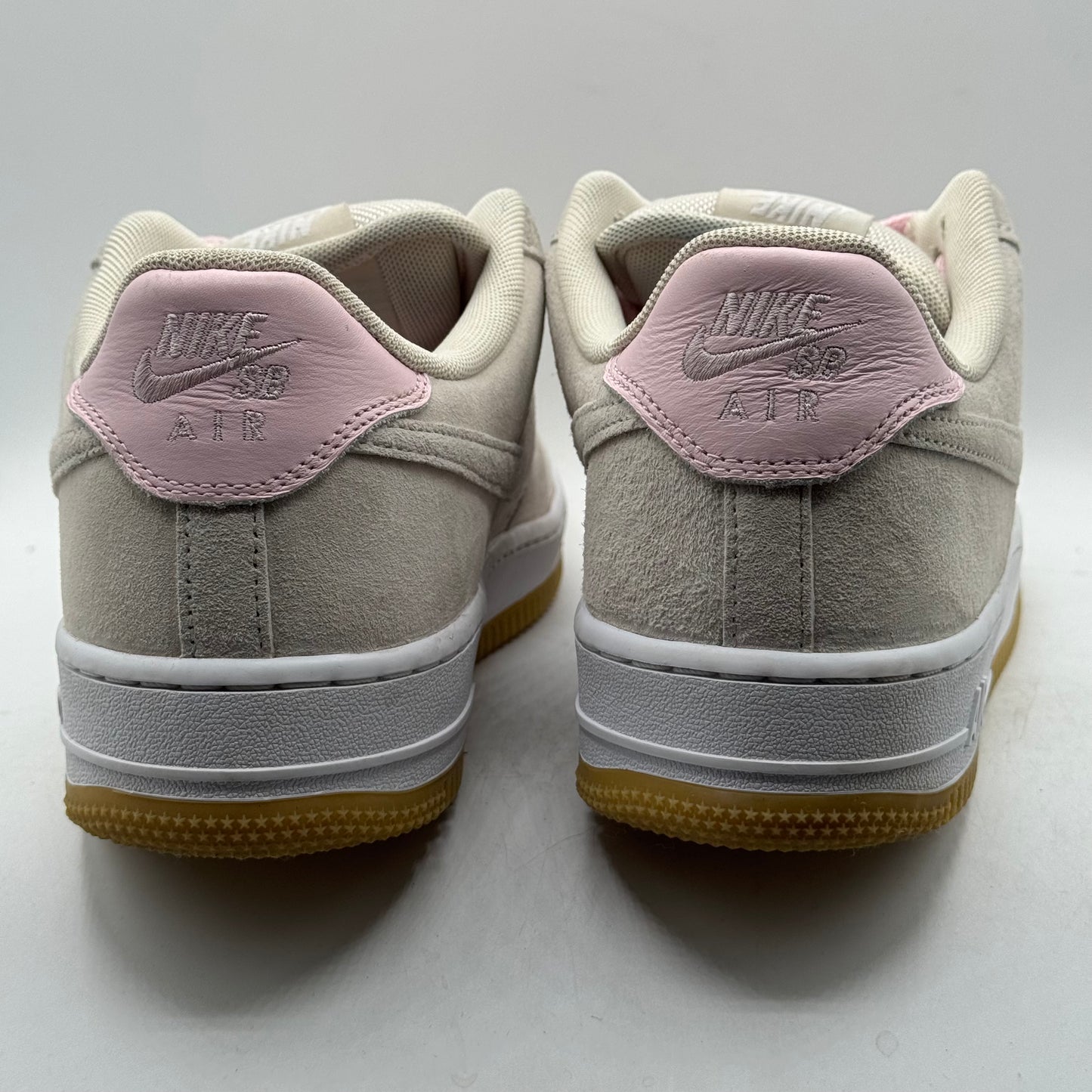 (USED) Nike Air Force 1 Low SB Light Orewood Brown Pink Size 11.5