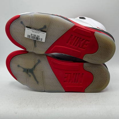 (Used) Jordan 5 Fire Red Black Tongue (2025) Size 10.5