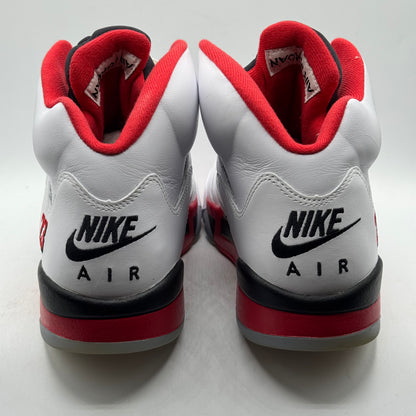 (Used) Jordan 5 Fire Red Black Tongue (2025) Size 10.5