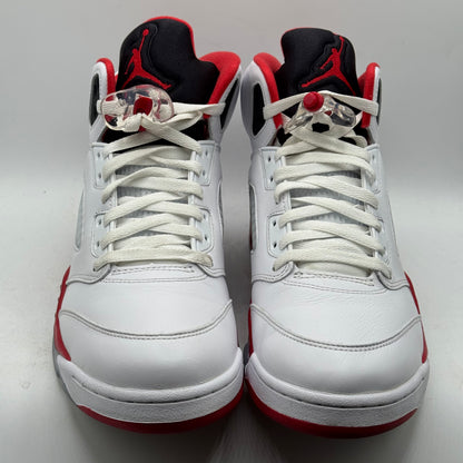 (Used) Jordan 5 Fire Red Black Tongue (2025) Size 10.5