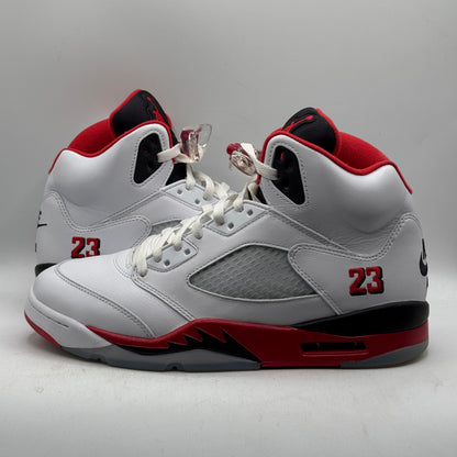 (Used) Jordan 5 Fire Red Black Tongue (2025) Size 10.5