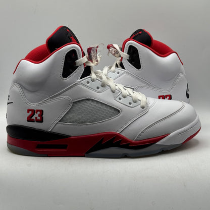 (Used) Jordan 5 Fire Red Black Tongue (2025) Size 10.5