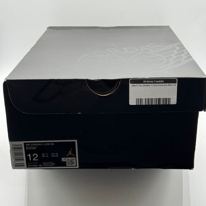 (Worn 1x) Jordan 1 Low Concord Size 12