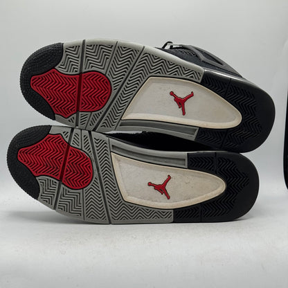(Used) Jordan 4 Black Canvas Size 13