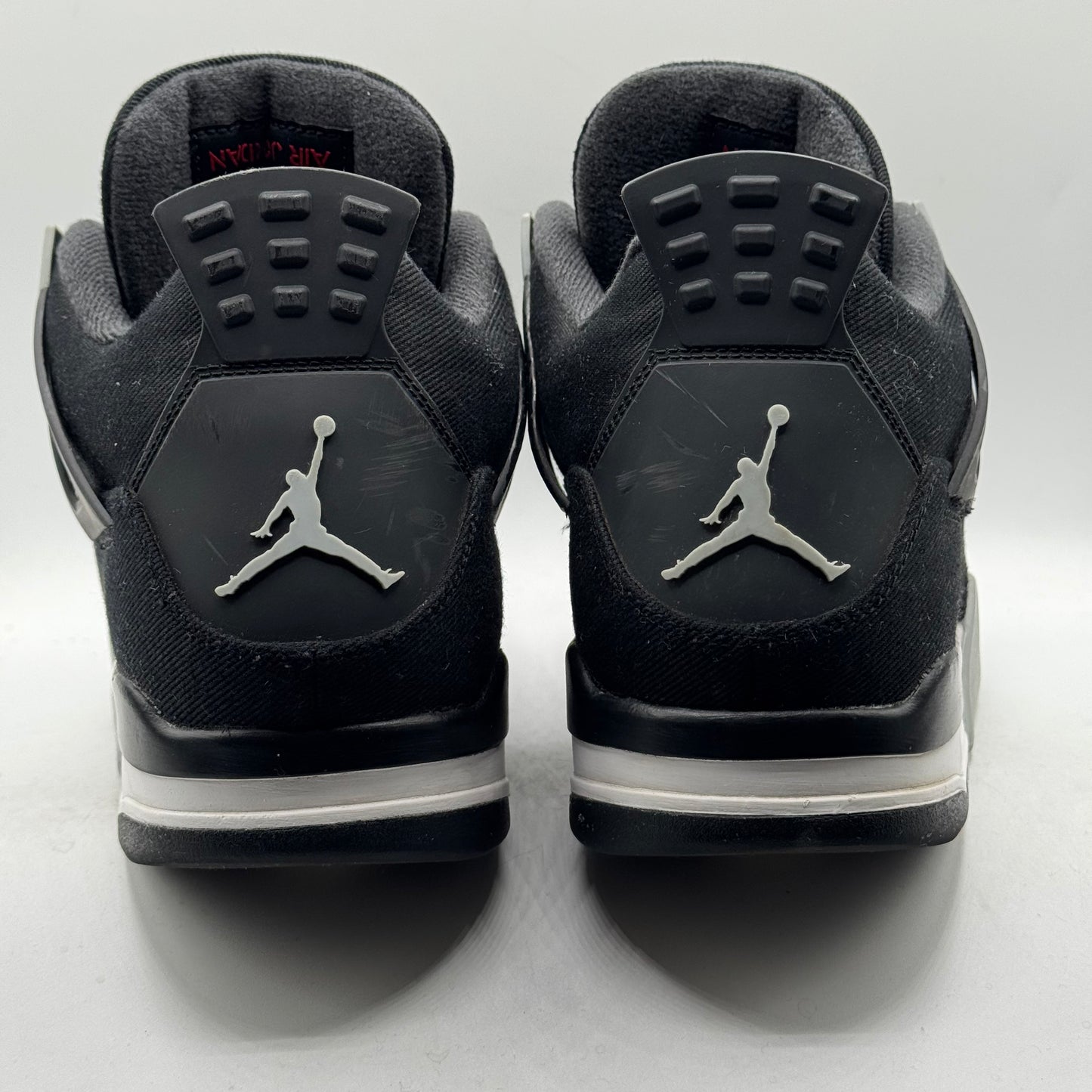 (Used) Jordan 4 Black Canvas Size 13