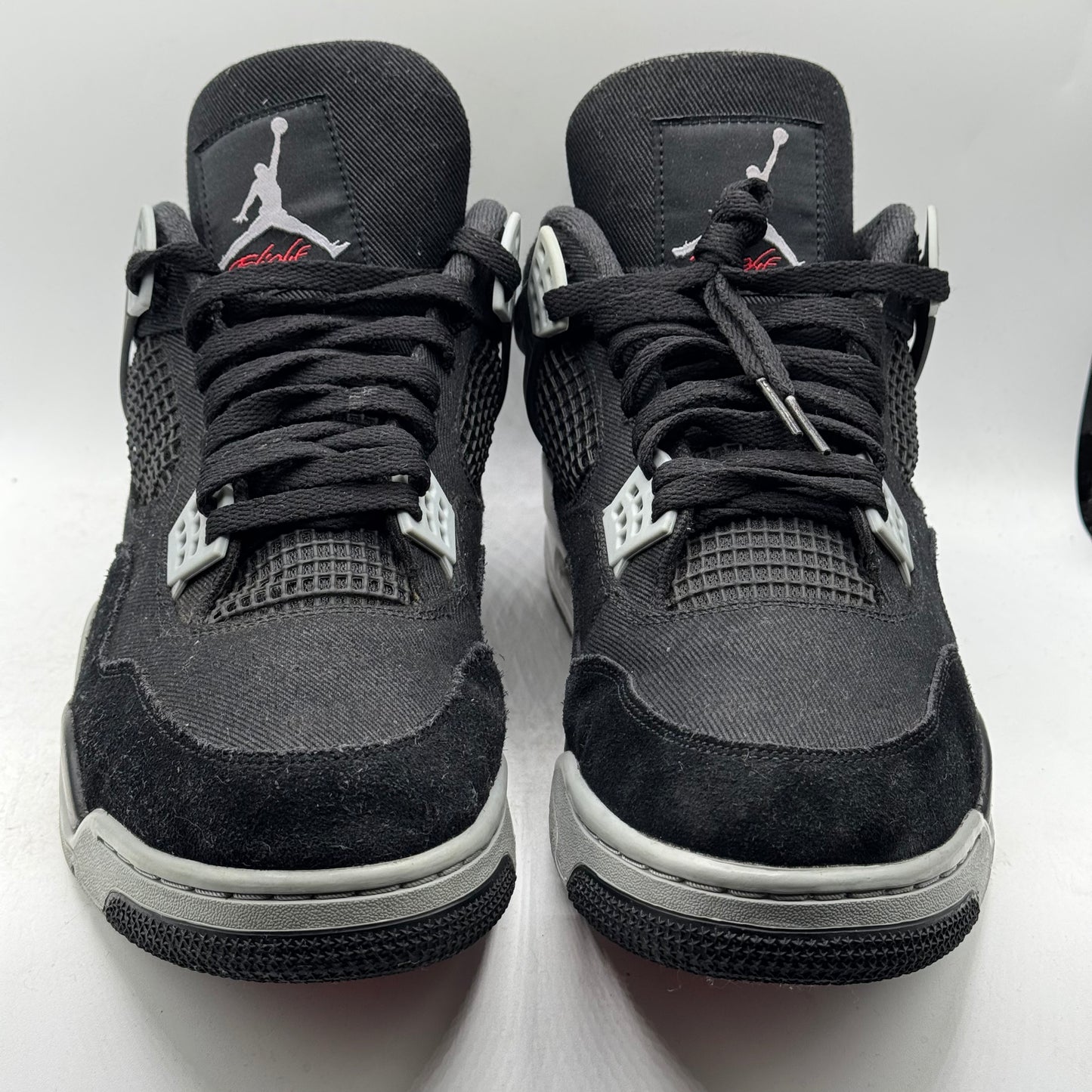 (Used) Jordan 4 Black Canvas Size 13