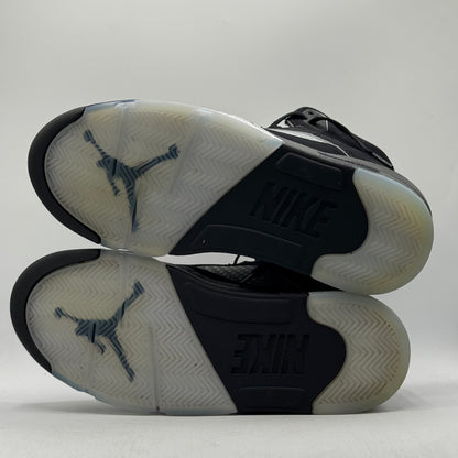 (USED) Jordan 5 Black Metallic Size 8.5