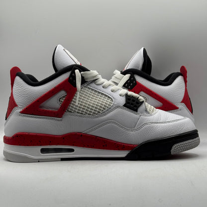 (USED) Jordan 4 Red Cement Size 10