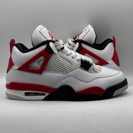 (USED) Jordan 4 Red Cement Size 10