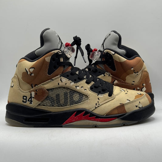 (USED) Jordan 5 Supreme Desert Camo Size 12