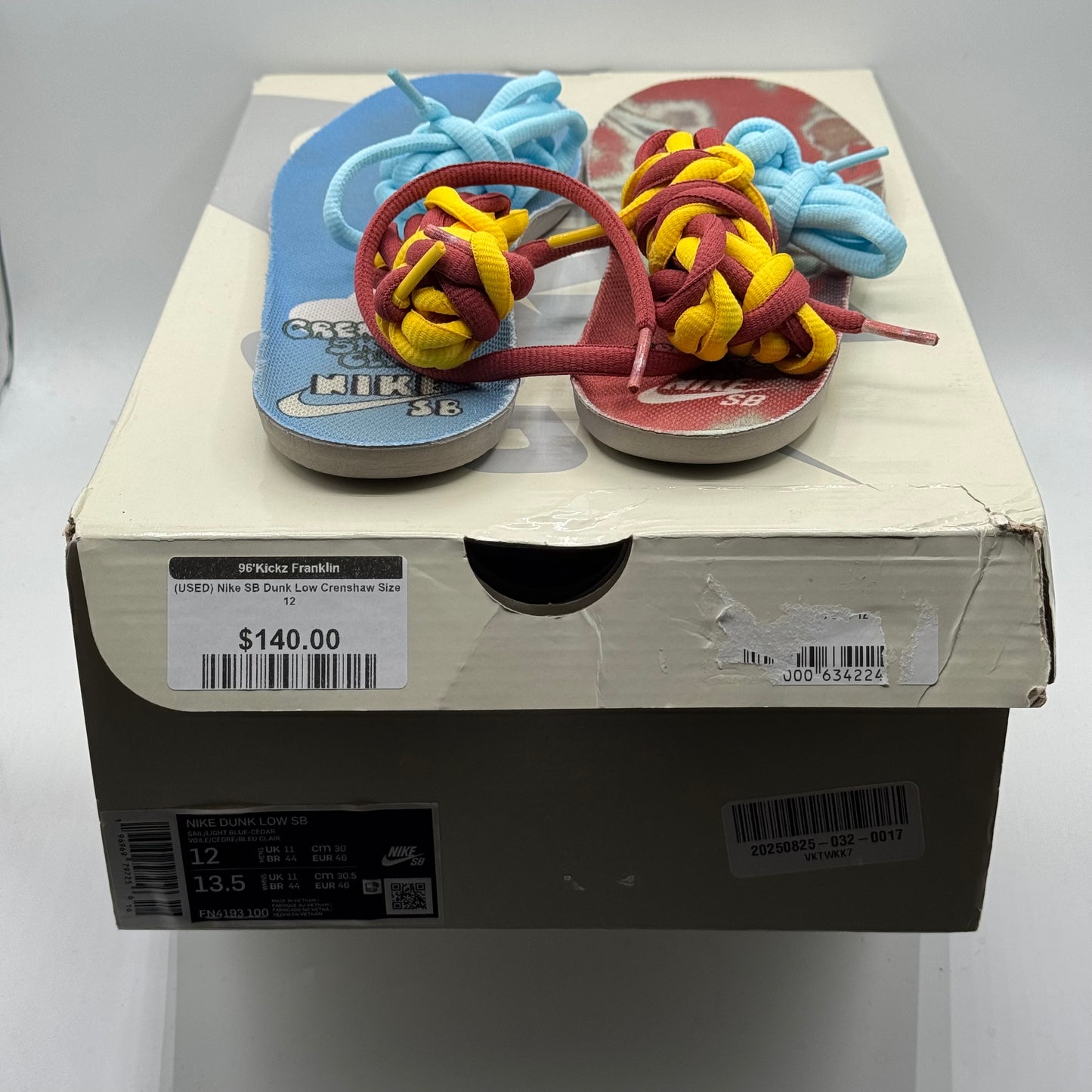 (USED) Nike SB Dunk Low Crenshaw Size 12